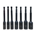7PCE 100mm Deep Socket Nut Driver Bit Set