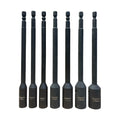 7PCE 150mm Deep Socket Nut Driver Bit Set