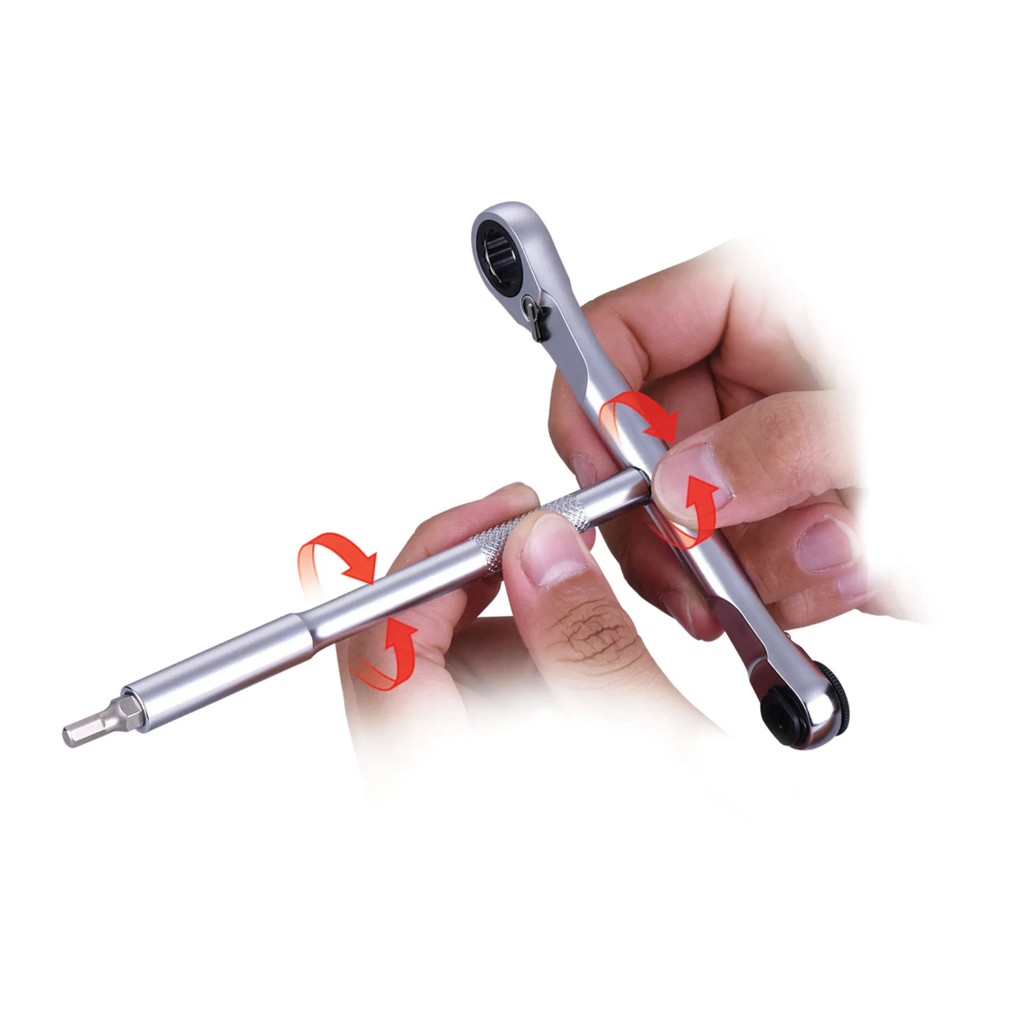 REOTORC 25PCE 11mm Ring Stop with 1/4" Bit Ratchet and Low Profile Socket Set