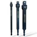 3PCE 150mm Power Shank Locking Square Drive Set