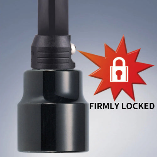 3PCE 150mm Power Shank Locking Square Drive Set